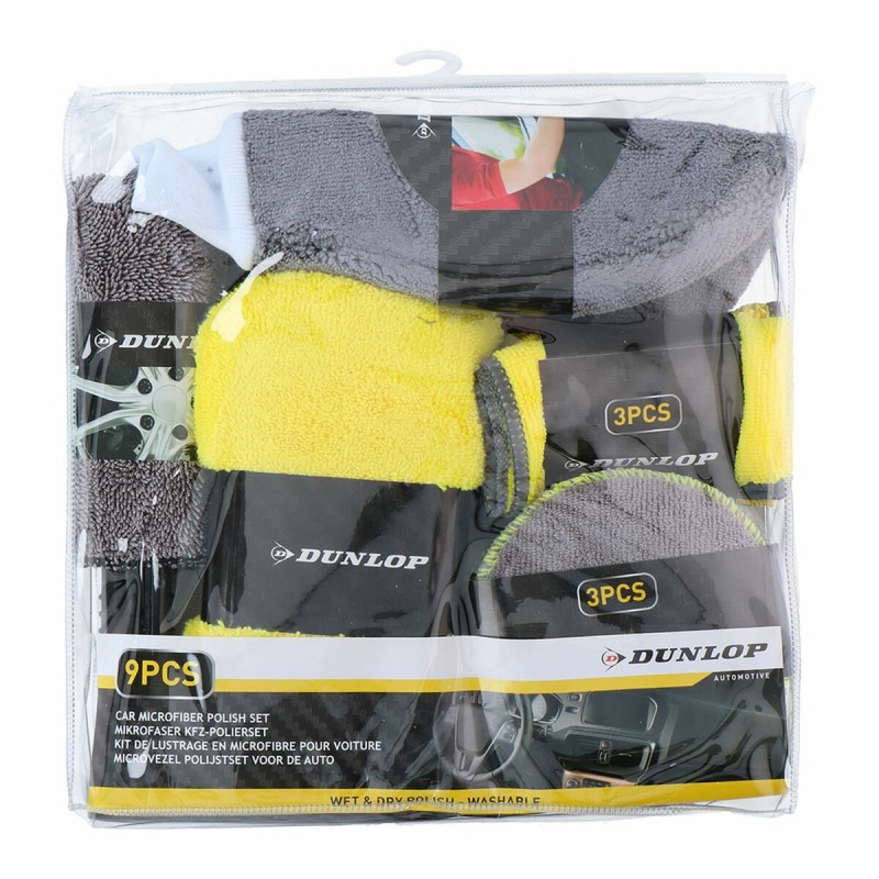 Kit de nettoyage et de rangement Dunlop Voiture 9 Pièces - Acheter à 15,24 € seulement chez Collector's Boutique