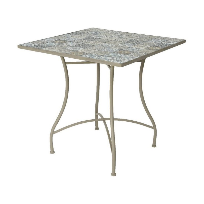 Table d'Appoint en Fer Forgé EDM Bistro Marron (78 x 78 x 77 cm) - Acheter à 156,88 € seulement chez Collector's Boutique