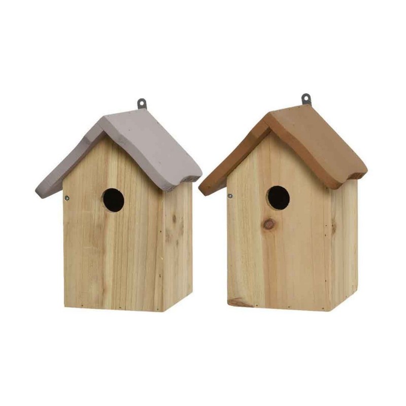 Maison Oiseau Decoris Bois (16,5 x 13 x 21,5 cm) - Acheter à 12,79 € seulement chez Collector's Boutique