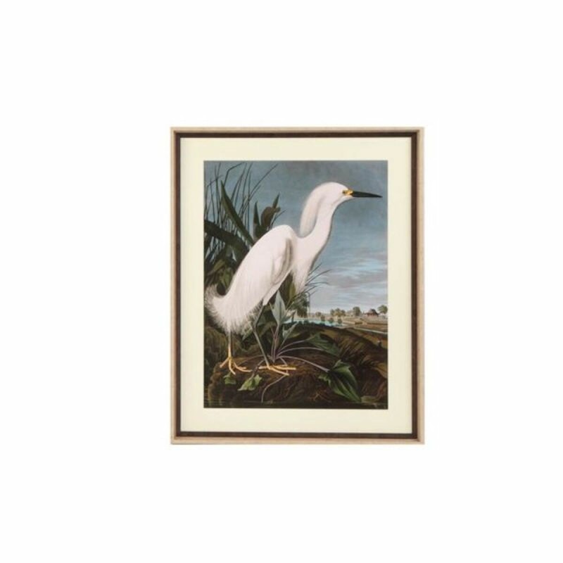 Cadre DKD Home Decor Oiseau Oriental Encadrée Bois MDF (70 x 3 x 88 cm) - Acheter à 109,31 € seulement chez Collector's Boutique