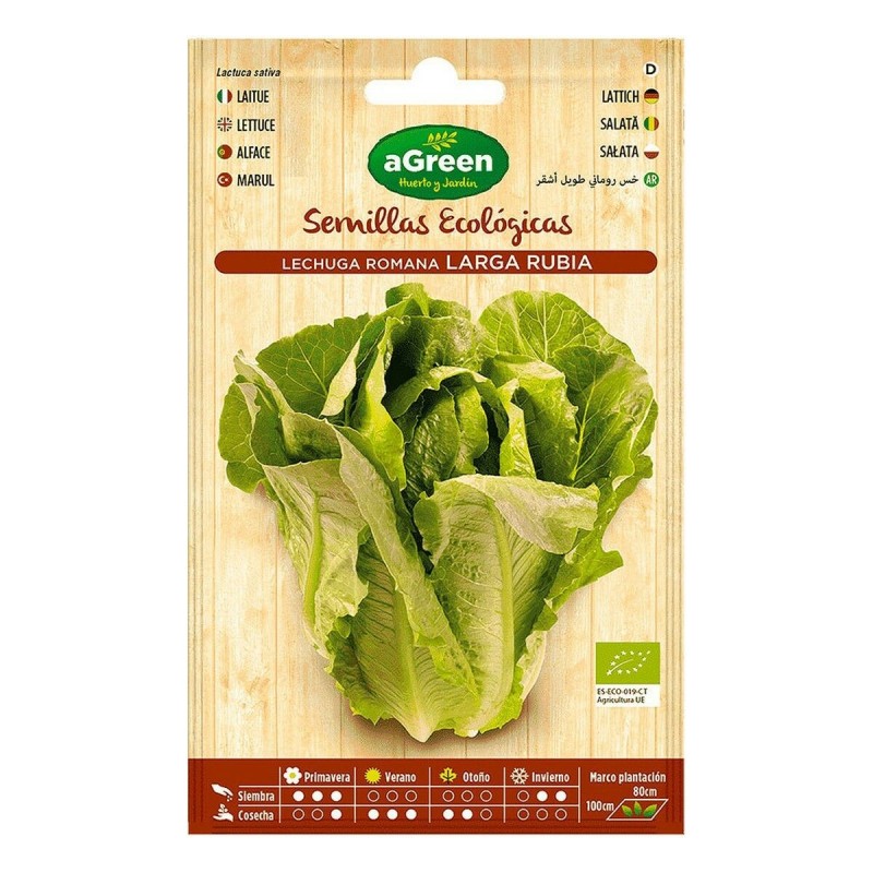 Graines aGreen Lechuga Écologique - Acheter à 2,02 € seulement chez Collector's Boutique