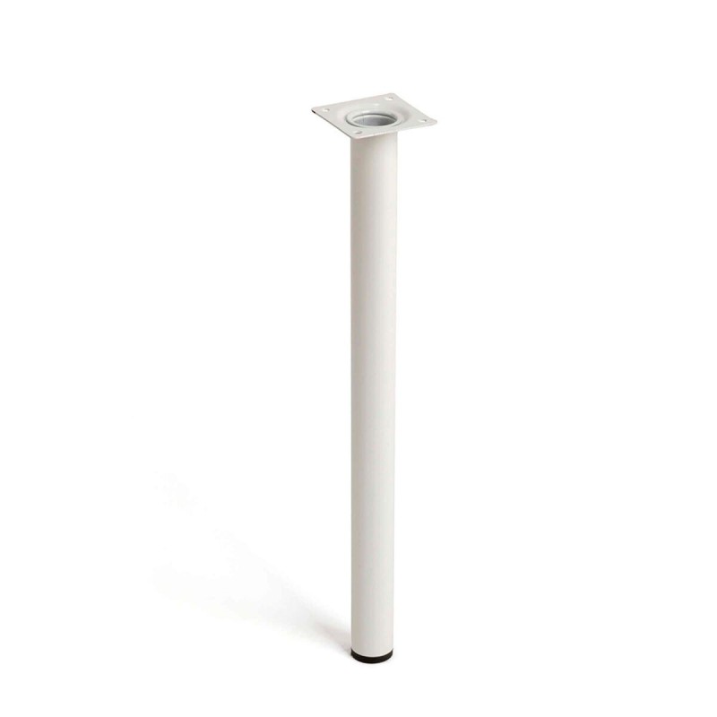 Pieds Rei 401g Cylindrique Acier Blanc Moderne (Ø 3 x 40 cm) - Acheter à 3,88 € seulement chez Collector's Boutique