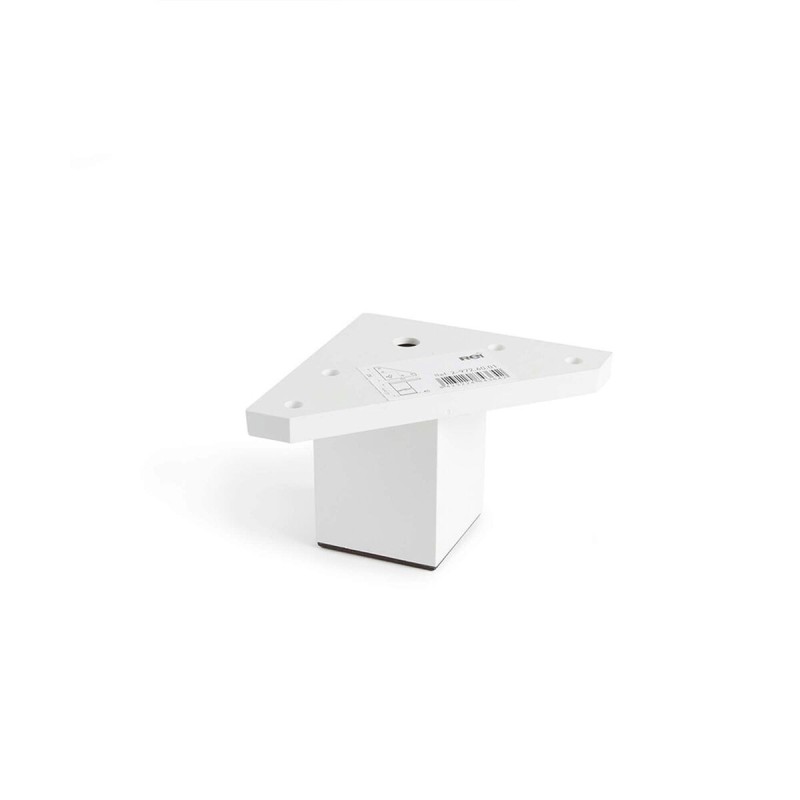 Pieds Rei 972 Carré Blanc ABS Moderne (Ø 4,2 x 6 cm) - Acheter à 2,54 € seulement chez Collector's Boutique