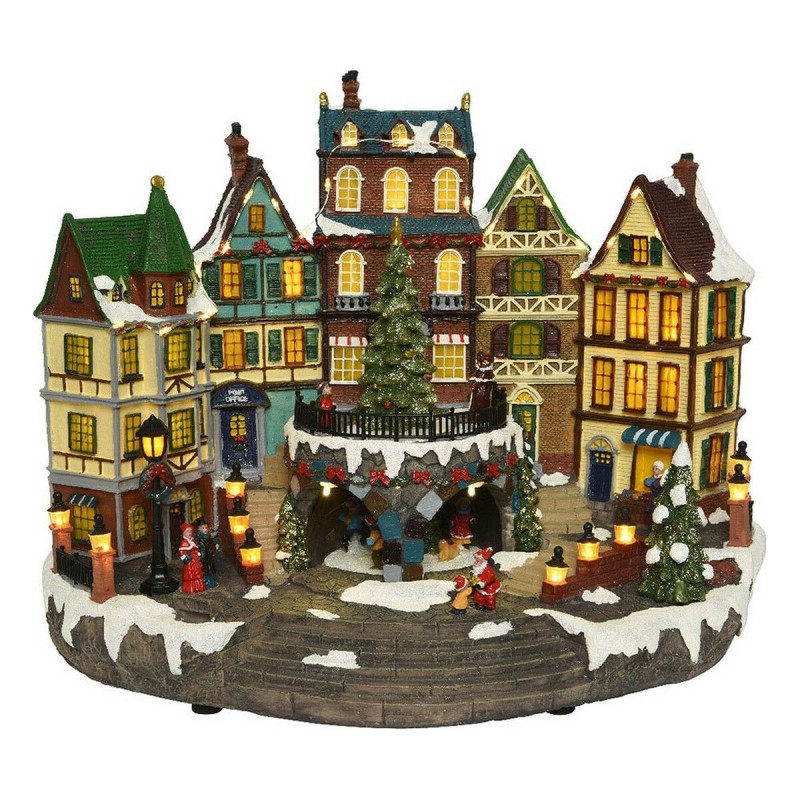 Décorations de Noël Christmas Village Lumière LED Scène ville (25,5 x 40 x 31,5 cm) - Acheter à 102,19 € seulement chez Collecto