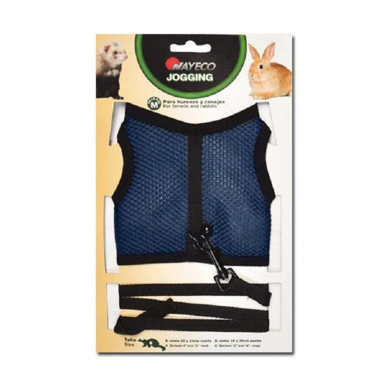 Harnais pour Animaux Domestiques Nayeco Noir M (M) - Acheter à 9,06 € seulement chez Collector's Boutique