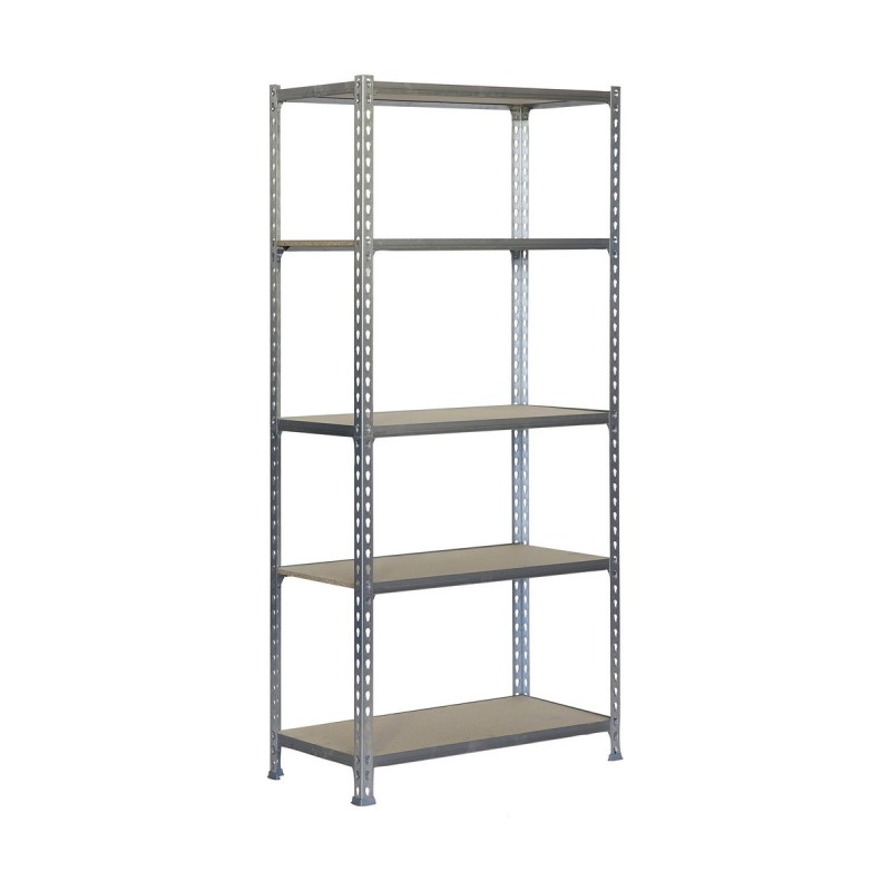 Étagère Simon Rack Maderclick 5/400 750 kg Métal Bois 5 Etagères Contre-plaqué (180 x 90 x 40 cm) - Acheter à 97,61 € seulement 