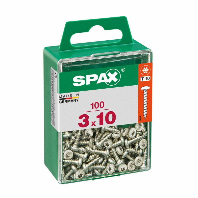 Boîte à vis SPAX Vis à bois Tête ronde (3,0 x 10 mm) - Acheter à 4,07 € seulement chez Collector's Boutique