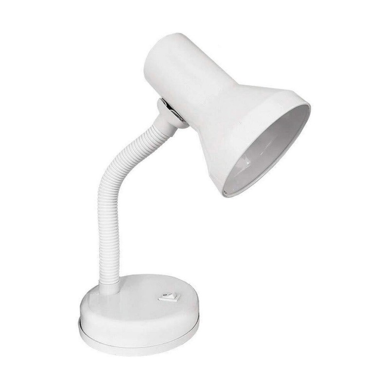 Lampe de bureau EDM London E27 60 W Flexo/Lampe de bureau Métal Blanc (12,5 x 20 cm) - Acheter à 17,62 € seulement chez Collecto