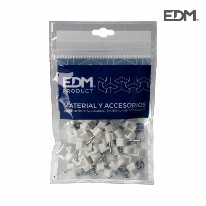 Agrafes EDM Nº 03 2 x 1 mm Blanc Câbles 50 Unités - Acheter à 3,54 € seulement chez Collector's Boutique