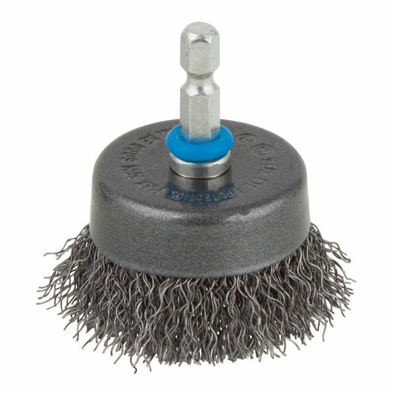 Brosse pour tasse Wolfcraft 2106000 Acier Ø 50 mm - Acheter à 4,07 € seulement chez Collector's Boutique