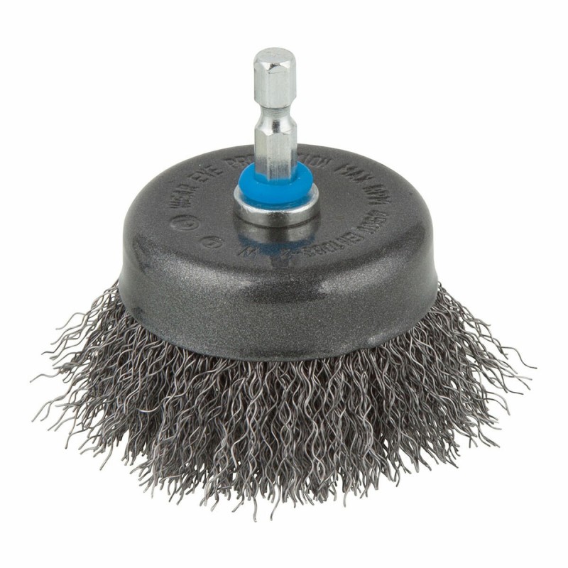 Brosse pour tasse Wolfcraft 2108000 Acier Ø 75 mm - Acheter à 4,50 € seulement chez Collector's Boutique