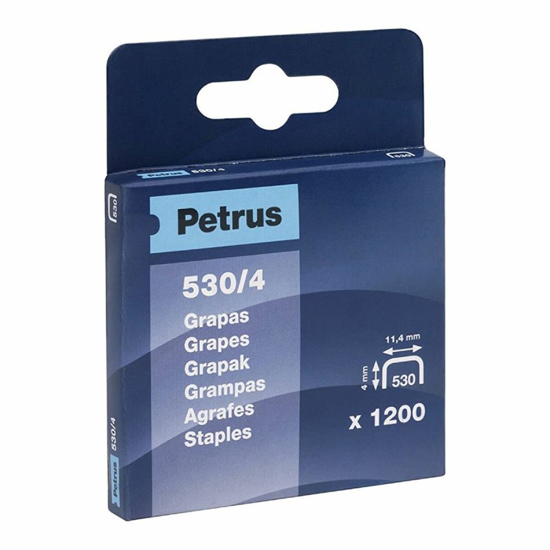 Agrafes Petrus 77512 530/4 mm 1200 Unités - Acheter à 2,89 € seulement chez Collector's Boutique