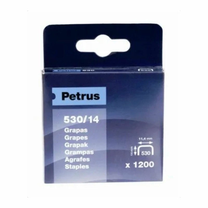 Agrafes Petrus 77517 530/14 mm 1200 Unités - Acheter à 4,50 € seulement chez Collector's Boutique