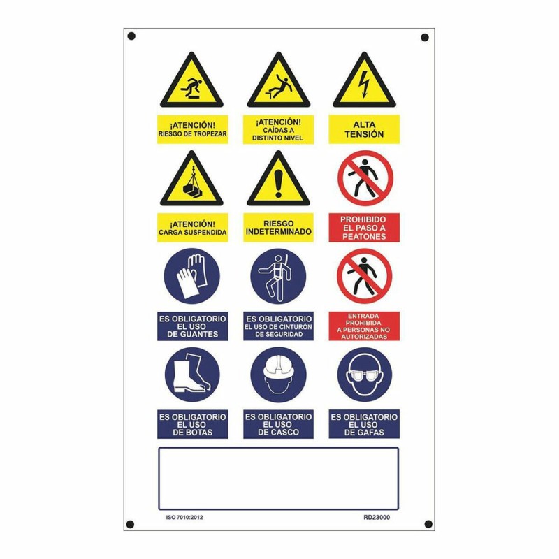 Panneau Normaluz Obra múltiple PVC (50 x 90 cm) - Acheter à 12,29 € seulement chez Collector's Boutique