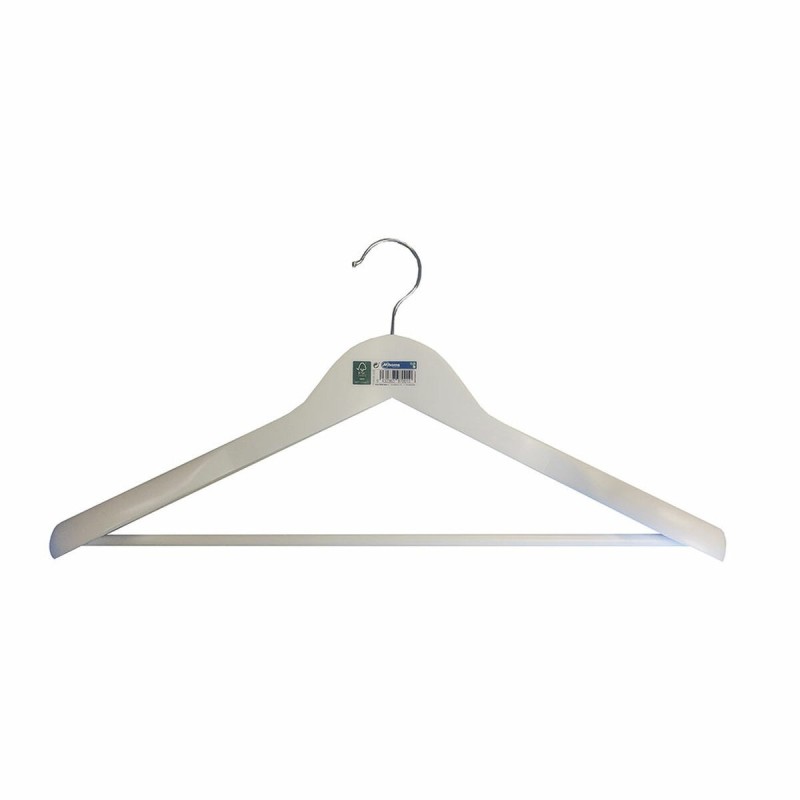 Cintre Mondex Costume Écologique Bois Blanc (45 x 23 x 5,5 cm) - Acheter à 5,47 € seulement chez Collector's Boutique