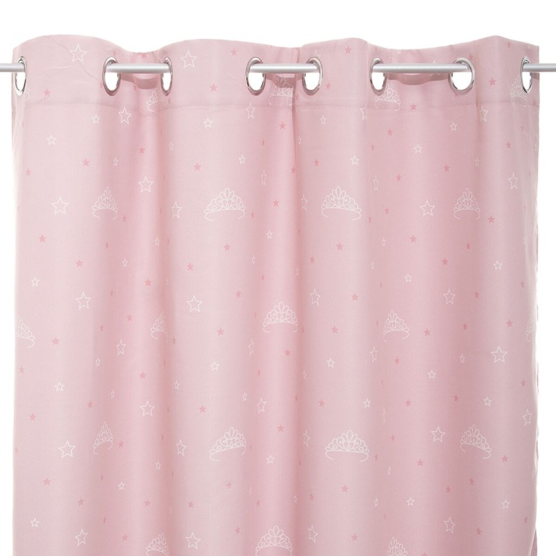 Rideau Atmosphera Enfant Fluorescent Rose Polyester (140 x 250 cm) - Acheter à 19,88 € seulement chez Collector's Boutique