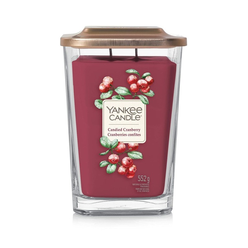 Bougie Parfumée Yankee Candle Candied Cranberry (552 g) - Acheter à 27,18 € seulement chez Collector's Boutique