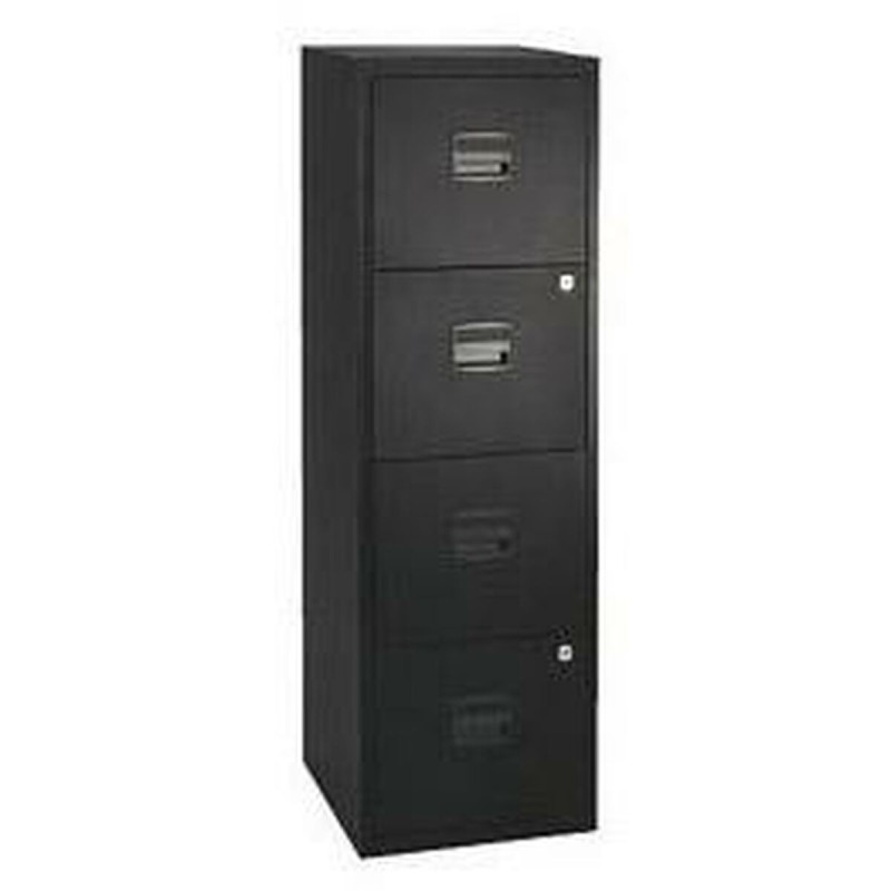 Caisson à Tiroirs Bisley Armoire de classement rechargeable Noir Métal (125 x 40 x 40 cm) - Acheter à 205,85 € seulement chez Co