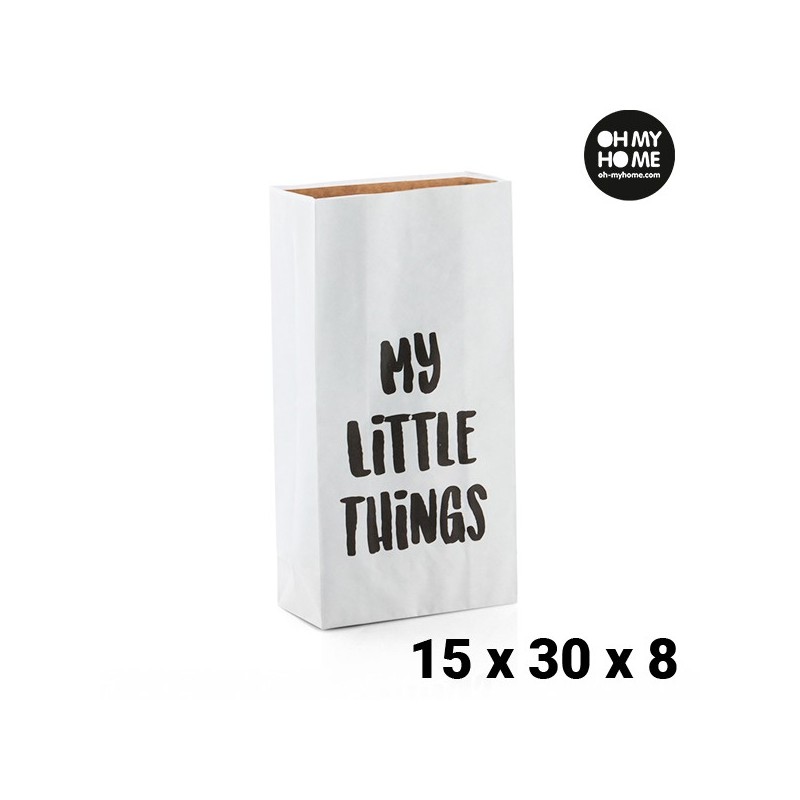 Petit Sac en Papier Oh My Home (15 x 30 x 8 cm) - Acheter à 0,84 € seulement chez Collector's Boutique