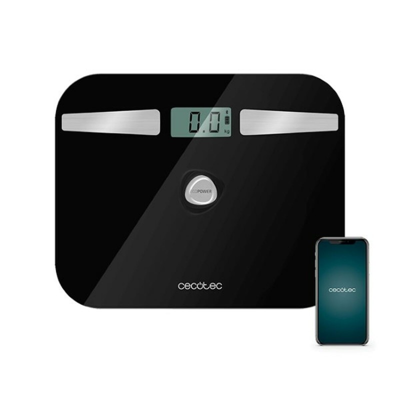 Balance Numérique de Salle de Bain Cecotec EcoPower 10200 Smart Healthy LCD Bluetooth 180 kg Noir Eco-friendly - Acheter à 26,68