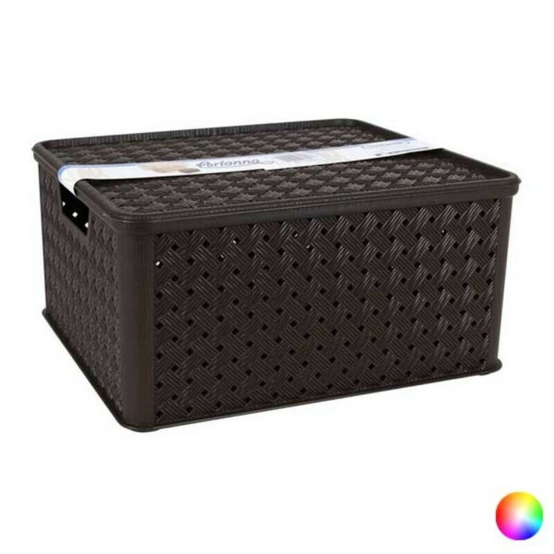 Boîte de rangement avec couvercle Tontarelli 13 L Plastique (33 X 29 x 16 cm) - Acheter à 9,04 € seulement chez Collector's Bout