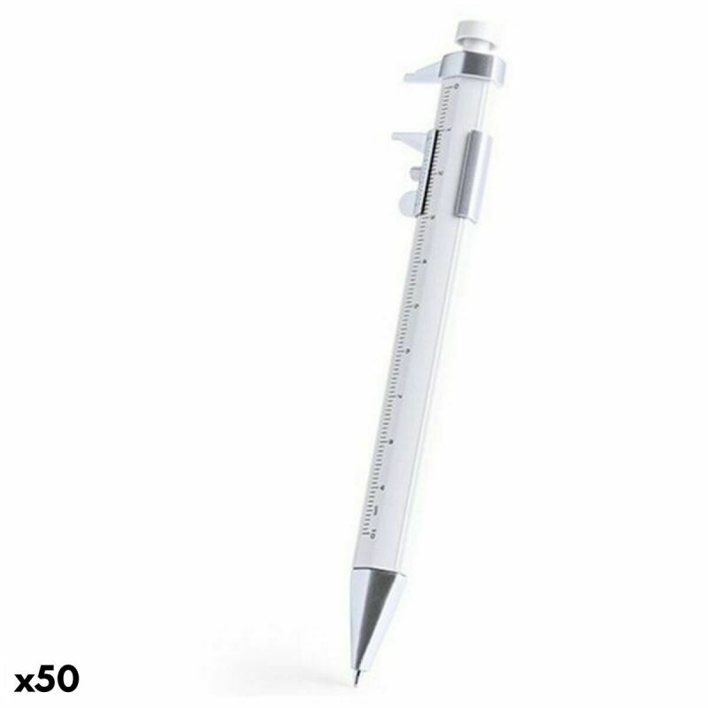 Stylo avec Règle Intégrée Unfreeze Pad 145119 Blanc (50 Unités) - Acheter à 18,76 € seulement chez Collector's Boutique