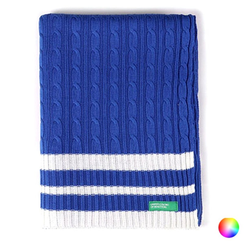 Couverture Benetton Coton (140 x 190 cm) - Acheter à 40,86 € seulement chez Collector's Boutique