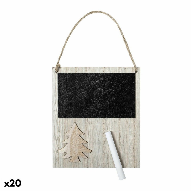 Décorations de Noël 146905 Bois Jute (20 Unités) - Acheter à 39,86 € seulement chez Collector's Boutique