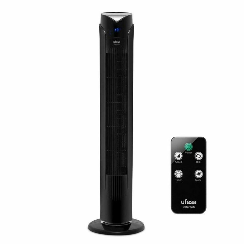 Ventilateur Tour UFESA OSLO Noir 45 W - Acheter à 71,08 € seulement chez Collector's Boutique