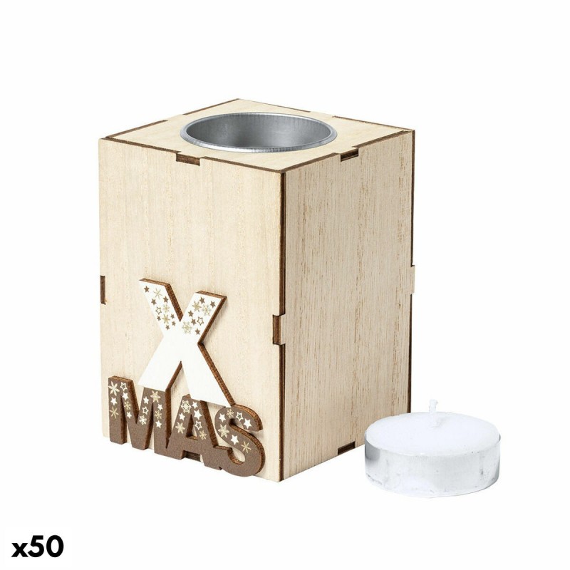 Bougie 141385 Bois Noël Vanille (50 Unités) - Acheter à 88,42 € seulement chez Collector's Boutique