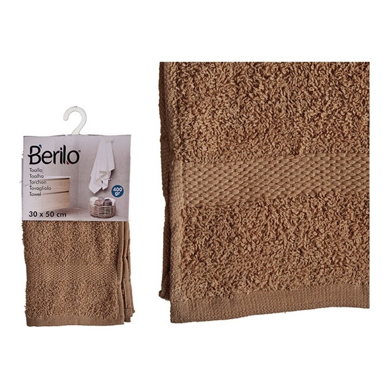 Serviette de toilette Polyester Coton Camel - Acheter à 7,44 € seulement chez Collector's Boutique