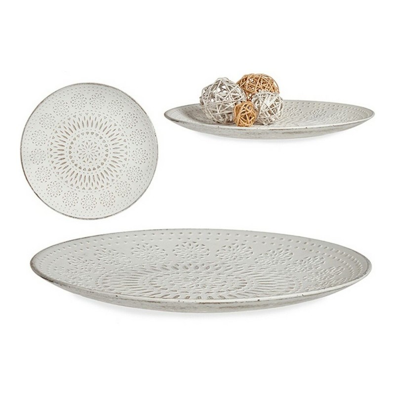 Assiette Décorative Mandala Blanc MDF - Acheter à 3,92 € seulement chez Collector's Boutique