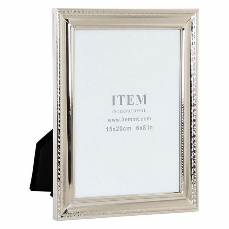 Cadre photo DKD Home Decor S3011543 Verre Argenté Métal Papier Bois MDF - Acheter à 7,30 € seulement chez Collector's Boutique