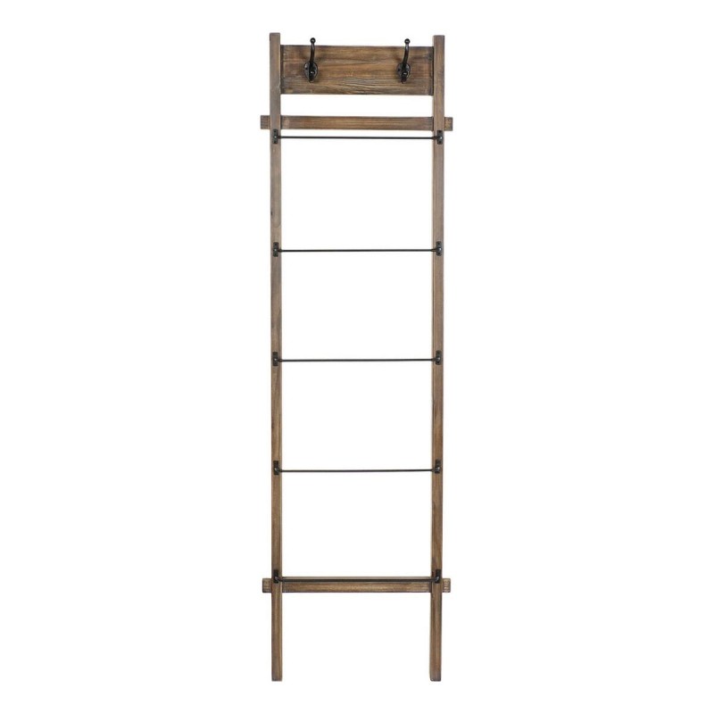 Porte-manteau DKD Home Decor Bois Métal (46 x 9 x 1 cm) - Acheter à 57,07 € seulement chez Collector's Boutique