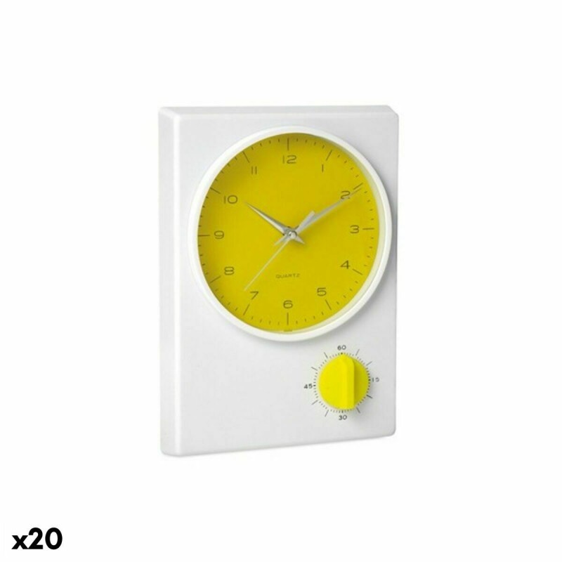 Montre Murale avec Minuterie Vintage Coconut 144290 (20 Unités) - Acheter à 48,17 € seulement chez Collector's Boutique