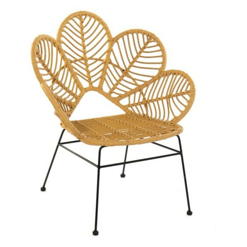 Chaise de jardin DKD Home Decor Métal Rotin (76 x 67 x 86 cm) - Acheter à 142,46 € seulement chez Collector's Boutique