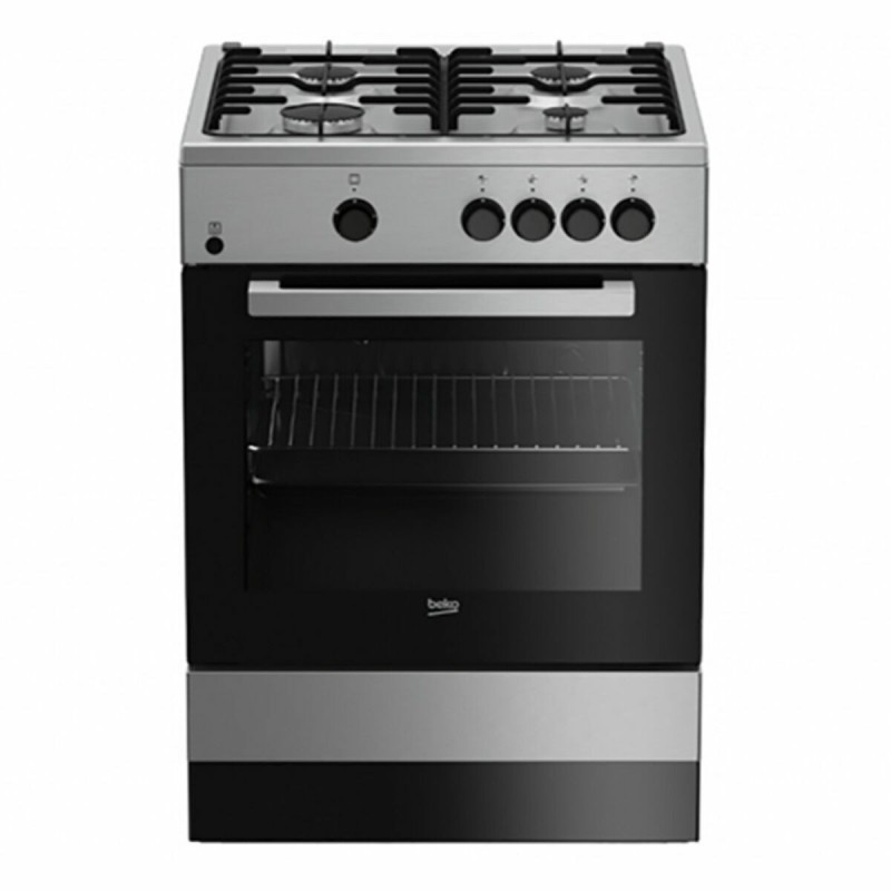 Cuisinière à Gaz BEKO FSG62000DXL 60 cm 64 L Acier inoxydable (4 Feux à gaz) - Acheter à 306,67 € seulement chez Collector's Bou