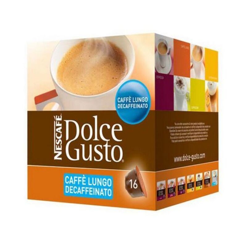 Coffret Nescafé Dolce Gusto 94331 Caffè Lungo Decaffeinato (16 uds) - Acheter à 5,60 € seulement chez Collector's Boutique