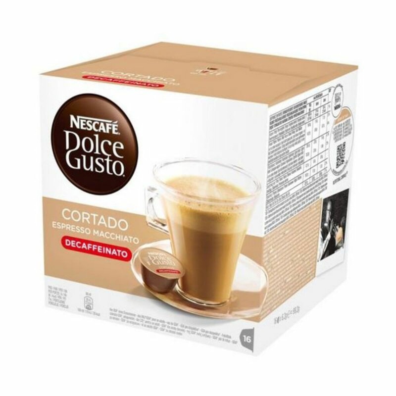 Capsules de café Nescafé Dolce Gusto 94314 Espresso Macchiato Decaffeinato (16 uds) - Acheter à 5,89 € seulement chez Collector'