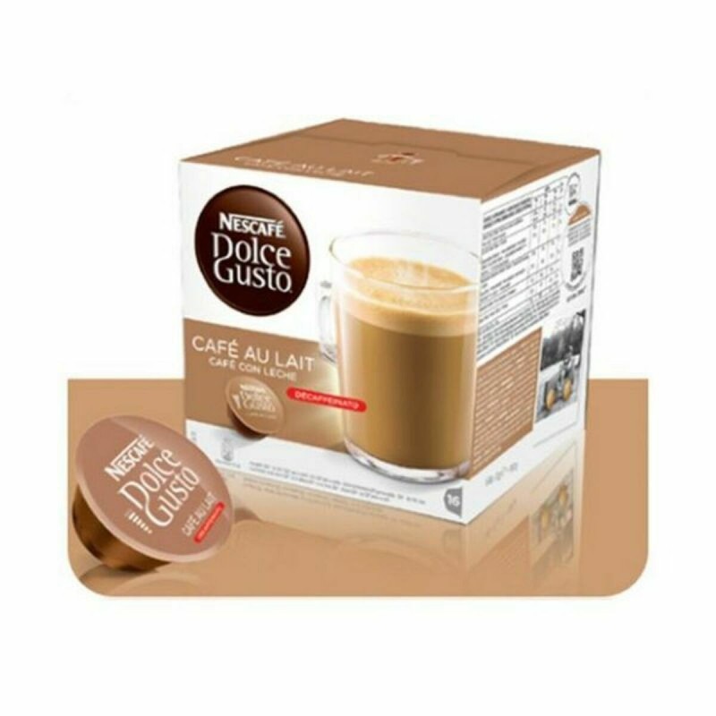 Capsules de café Nescafé Dolce Gusto 97934 Café Au Lait (16 uds) Décaféiné - Acheter à 5,89 € seulement chez Collector's Boutiqu