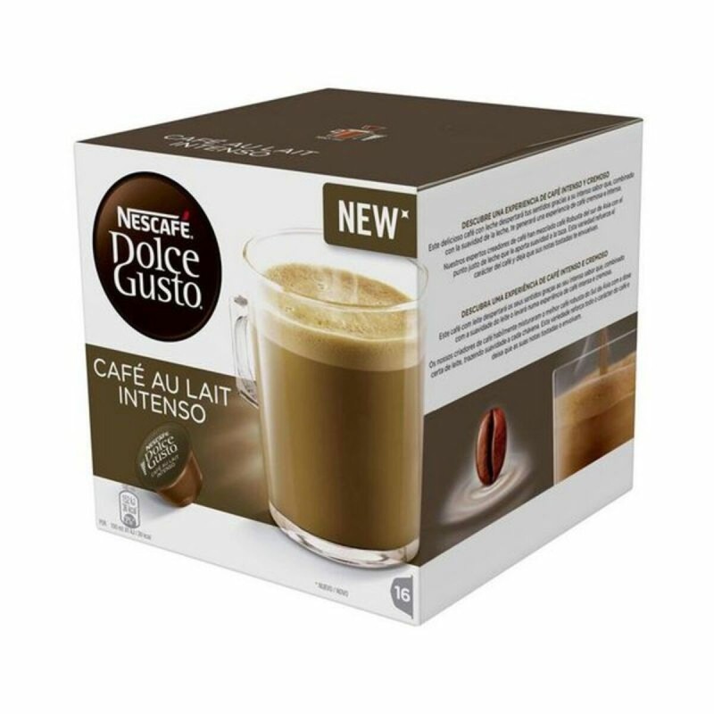 Capsules de café Nescafé Dolce Gusto 45831 Café Au Lait Intenso (16 uds) - Acheter à 5,62 € seulement chez Collector's Boutique