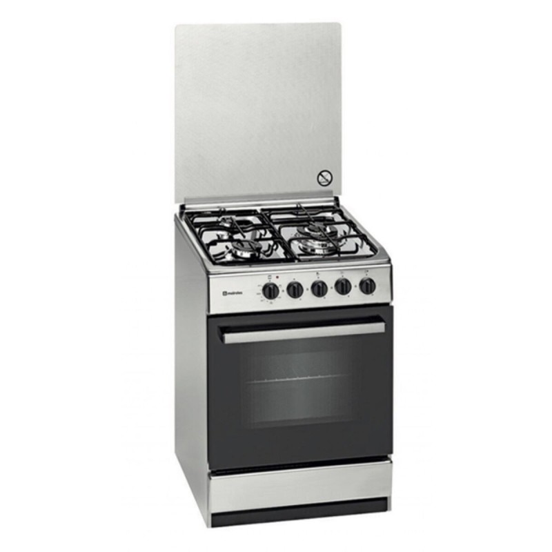 Cuisinière à Gaz Meireles E541X 55 cm Acier inoxydable (3 Feux à gaz) - Acheter à 398,83 € seulement chez Collector's Boutique