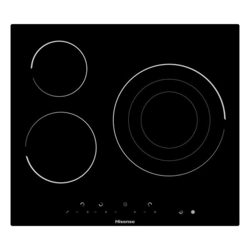 Plaques vitro-céramiques Hisense E6322C 60 cm Noir (3 Zones de cuisson) - Acheter à 136,04 € seulement chez Collector's Boutique