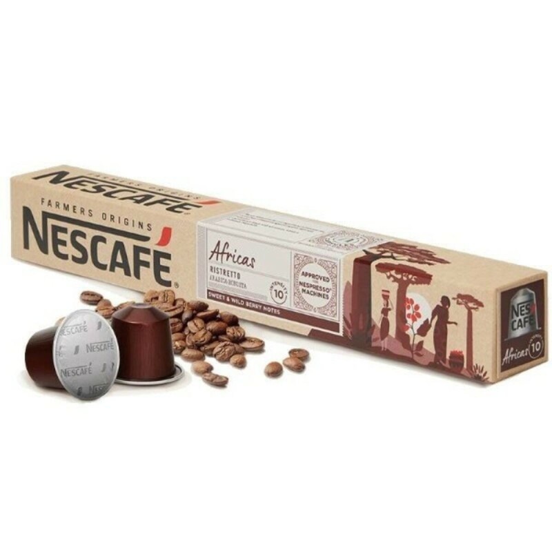 Capsules de café FARMERS ORIGINS Nescafé AFRICAS (10 uds) - Acheter à 3,78 € seulement chez Collector's Boutique