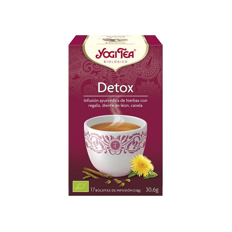 Infusion Yogi Tea Detox (17 x 1,8 ) - Acheter à 5,48 € seulement chez Collector's Boutique