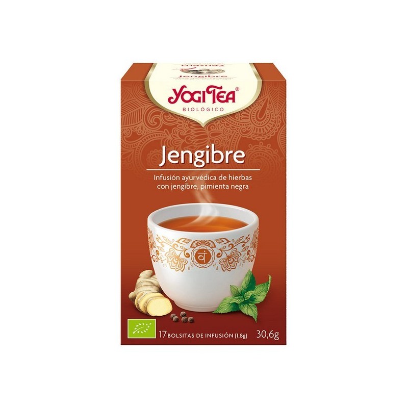 Infusion Yogi Tea Gingembre (17 x 1,8 g) - Acheter à 5,46 € seulement chez Collector's Boutique