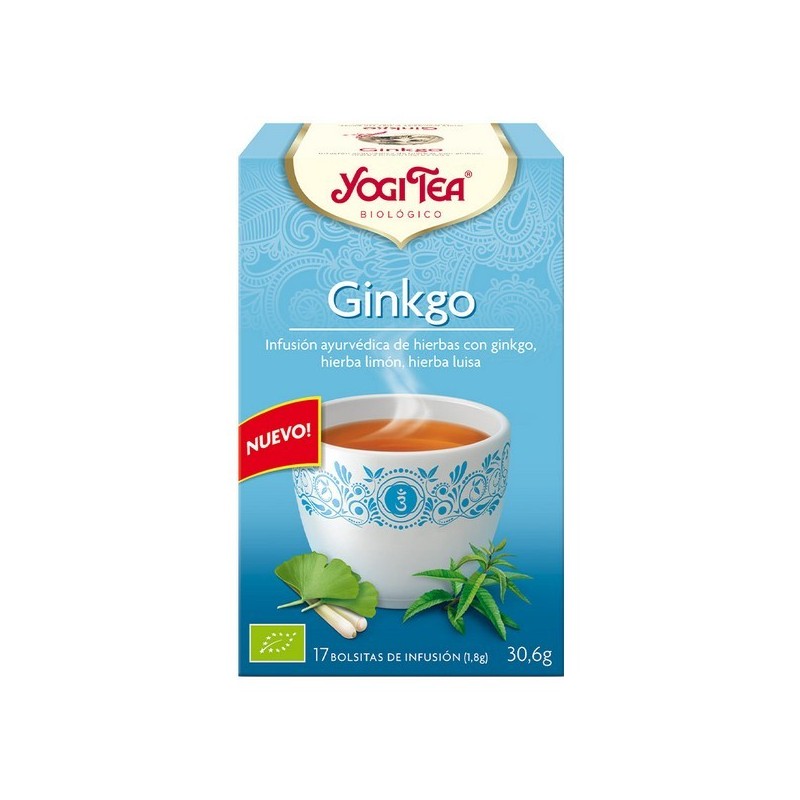 Infusion Yogi Tea Ginkgo (17 x 1,8 g) - Acheter à 5,90 € seulement chez Collector's Boutique