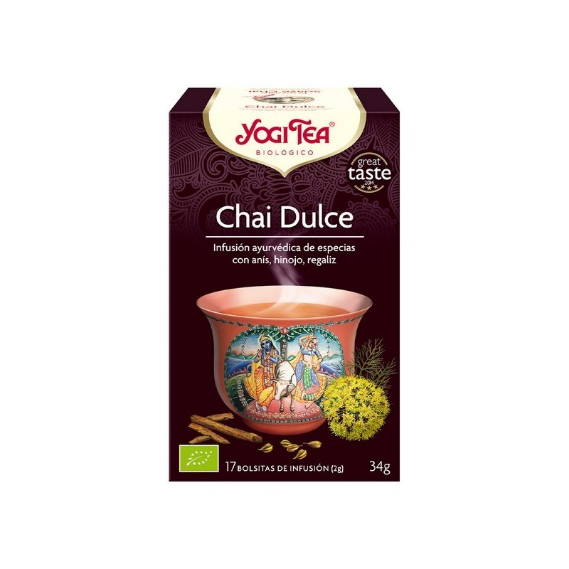 Infusion Yogi Tea Chai Doux (17 x 2 g) - Acheter à 5,02 € seulement chez Collector's Boutique