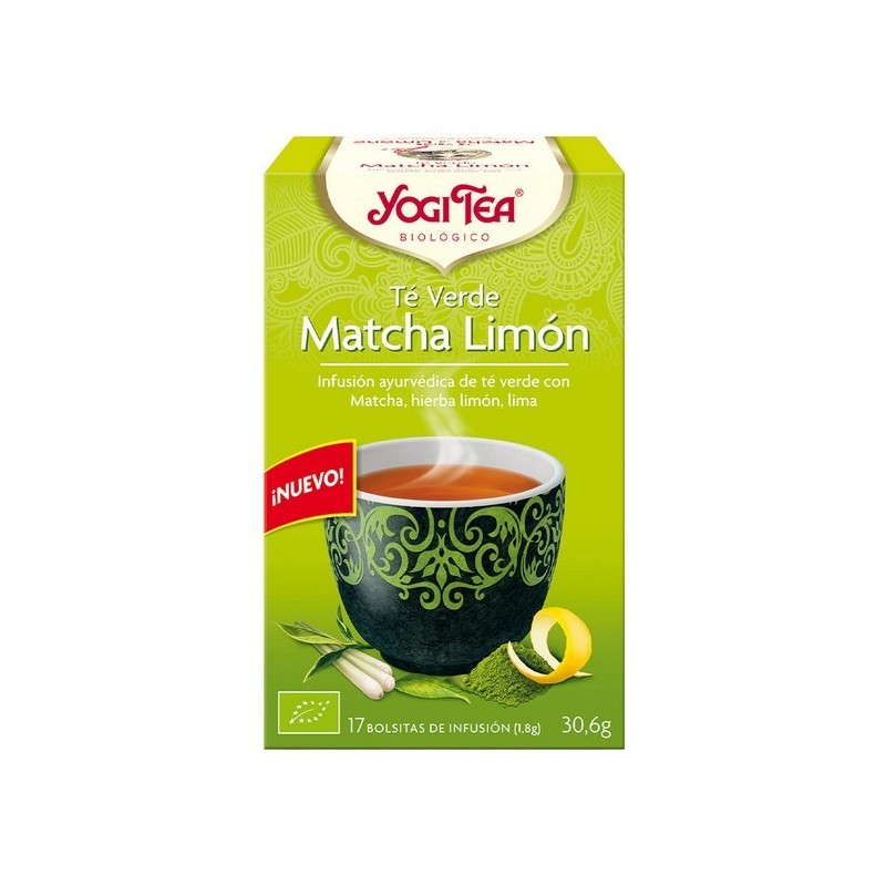 Thé vert Yogi Tea Matcha Citron (17 x 1,8 g) - Acheter à 5,50 € seulement chez Collector's Boutique