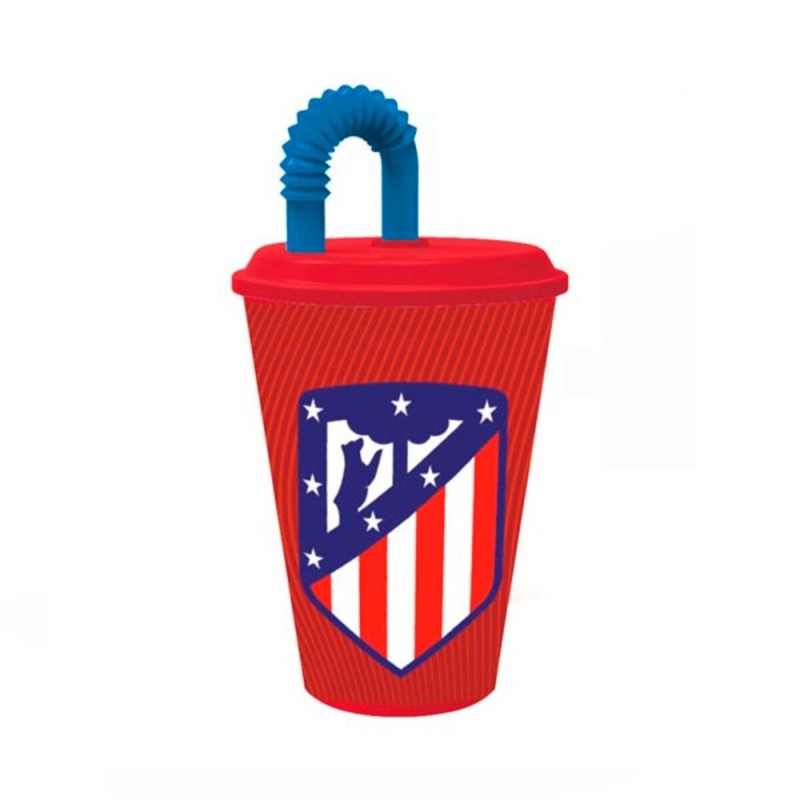 Verre avec Couvercle Atlético Madrid Plastique - Acheter à 4,03 € seulement chez Collector's Boutique